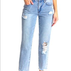 JOES niki distressed boyfriend jeans size 25